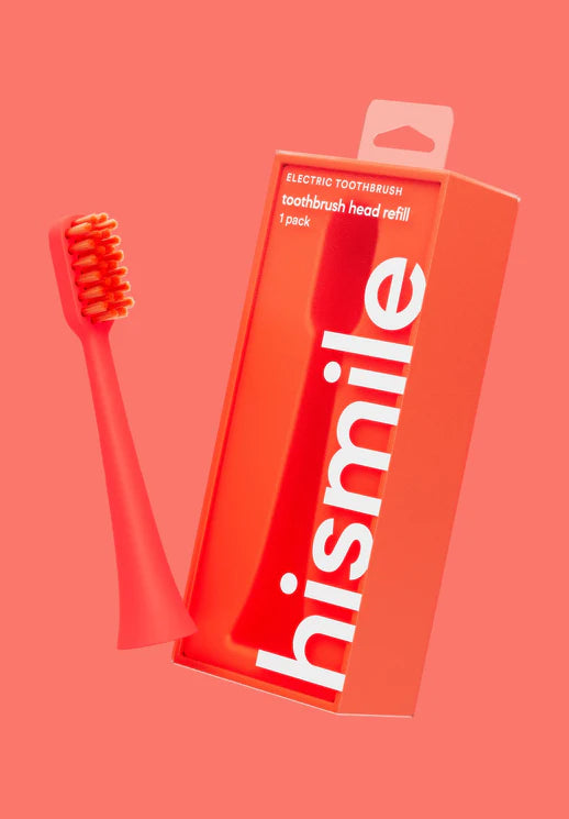 Toothbrush Replacement Heads - Bright Red