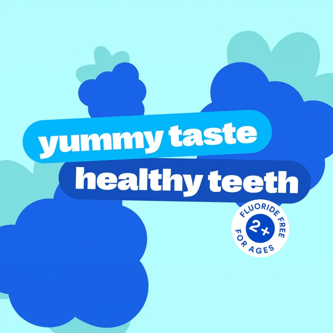 Kids Fluoride-Free Blue Raspberry Toothpaste